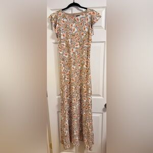 Tommy Hilfiger Floral Maxi Dress with tie belt